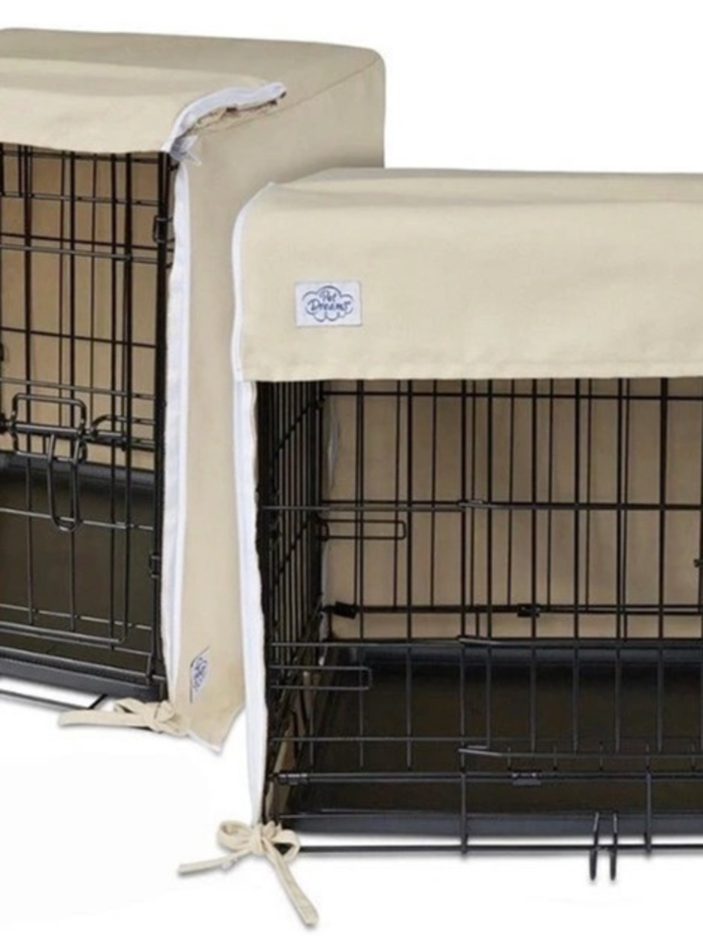Pet Dreams Crate Cover Dog Crate Covers Cream